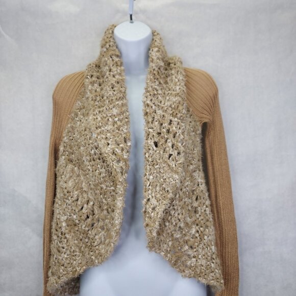 Taller De Christina Shrug Women's S/M Open Cardigan Recycled Crochet Art To Wear - Picture 1 of 12